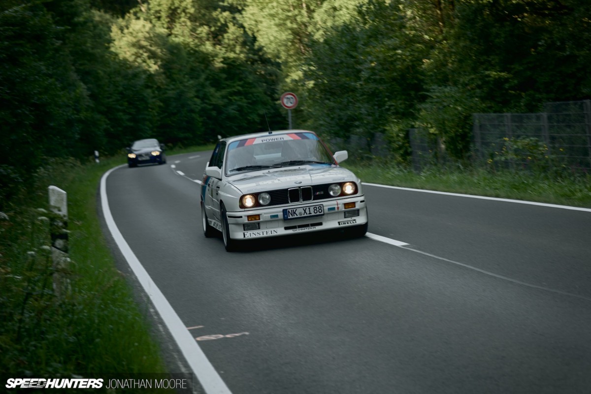 The Nürburgring Südschleife, the abandoned southern loop of the legendary Nordschleife racing circuit, built in 1927 but mostly destroyed during the building of the modern Grand Prix track