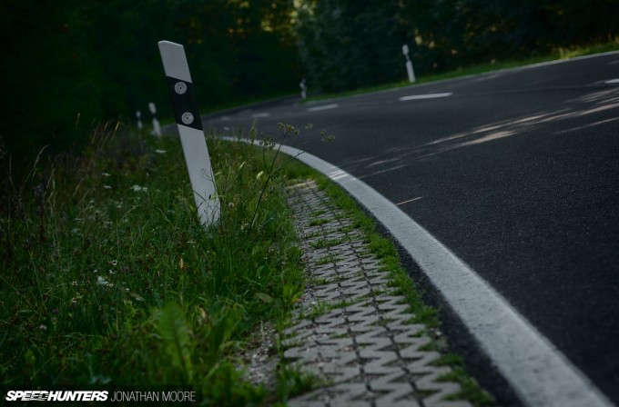 The Nürburgring Südschleife, the abandoned southern loop of the legendary Nordschleife racing circuit, built in 1927 but mostly destroyed during the building of the modern Grand Prix track