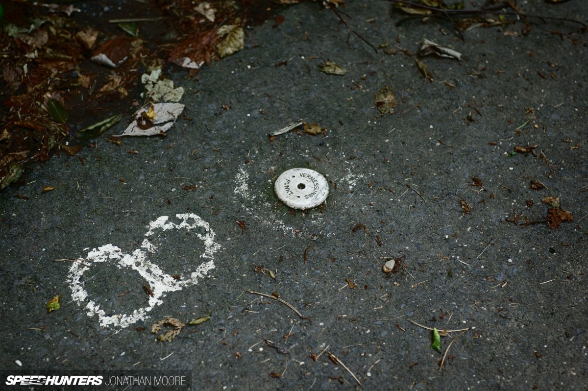 The Nürburgring Südschleife, the abandoned southern loop of the legendary Nordschleife racing circuit, built in 1927 but mostly destroyed during the building of the modern Grand Prix track