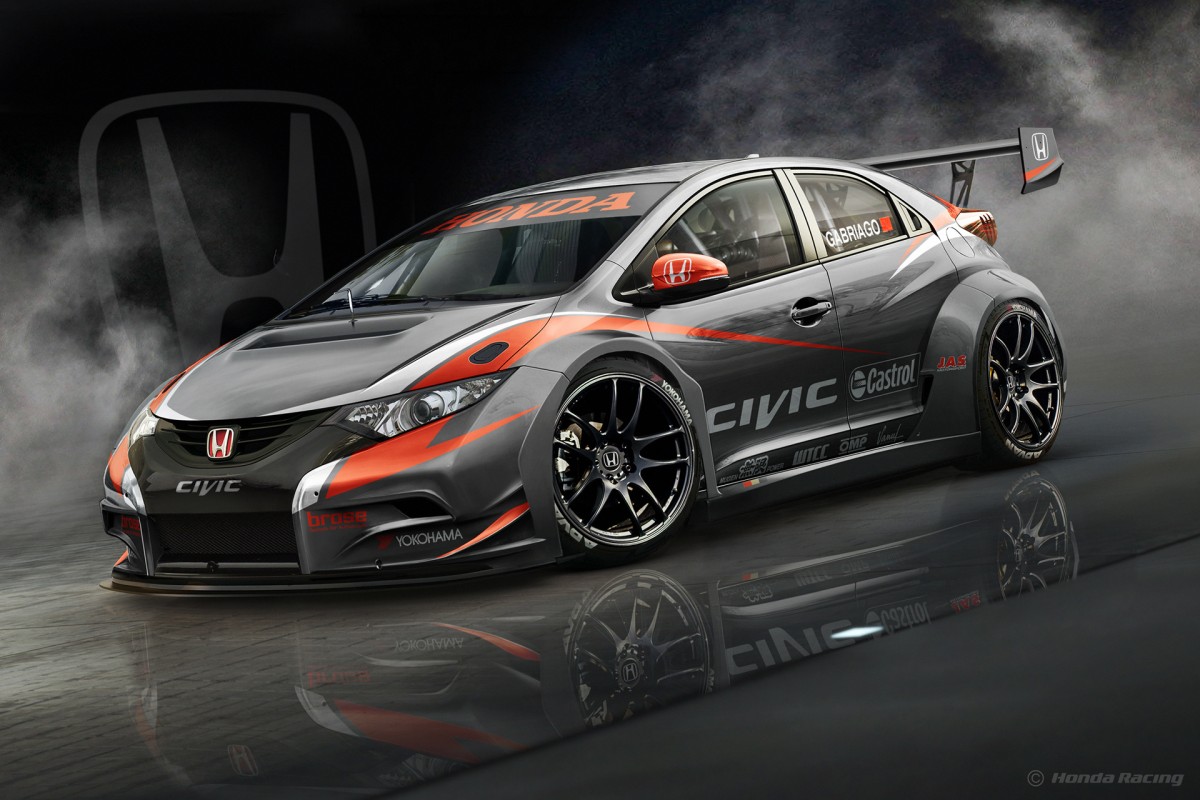 Honda Previews 2014 WTCC Civic
