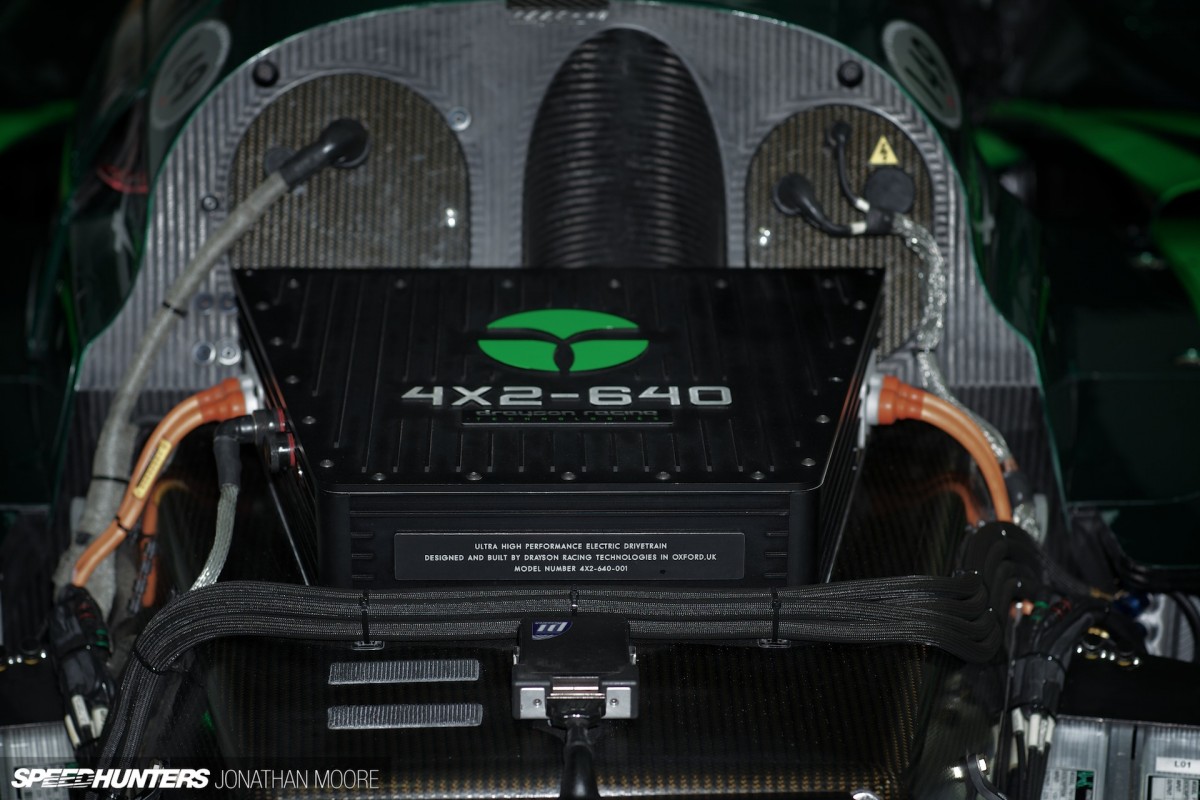 Lord Paul Drayson and the Lola B12/69EV at Drayson Racing Technologies