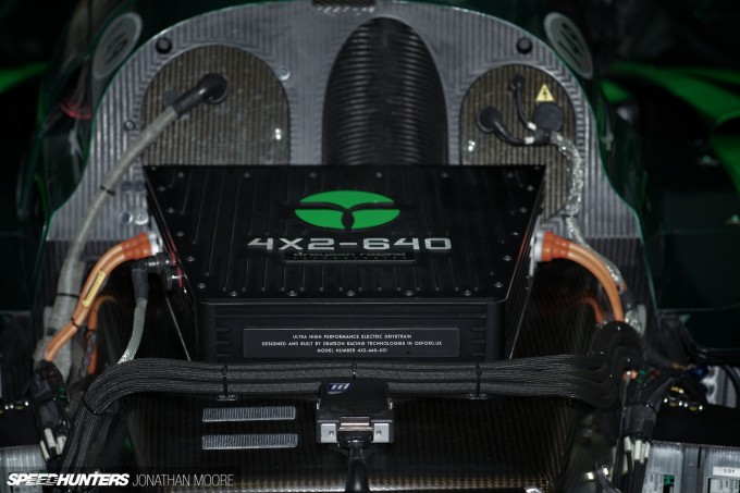 Lord Paul Drayson and the Lola B12/69EV at Drayson Racing Technologies