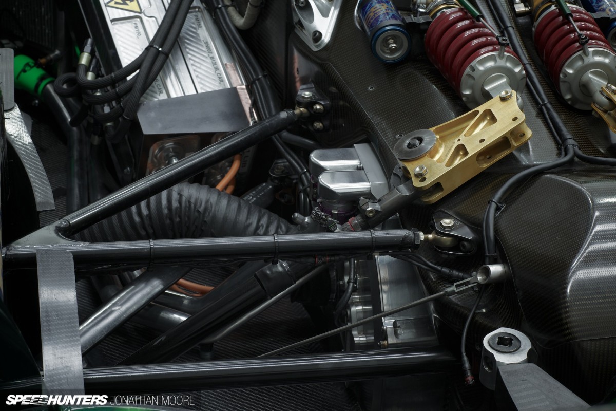 Lord Paul Drayson and the Lola B12/69EV at Drayson Racing Technologies