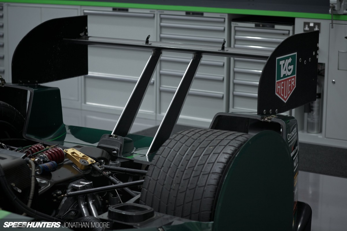 Lord Paul Drayson and the Lola B12/69EV at Drayson Racing Technologies