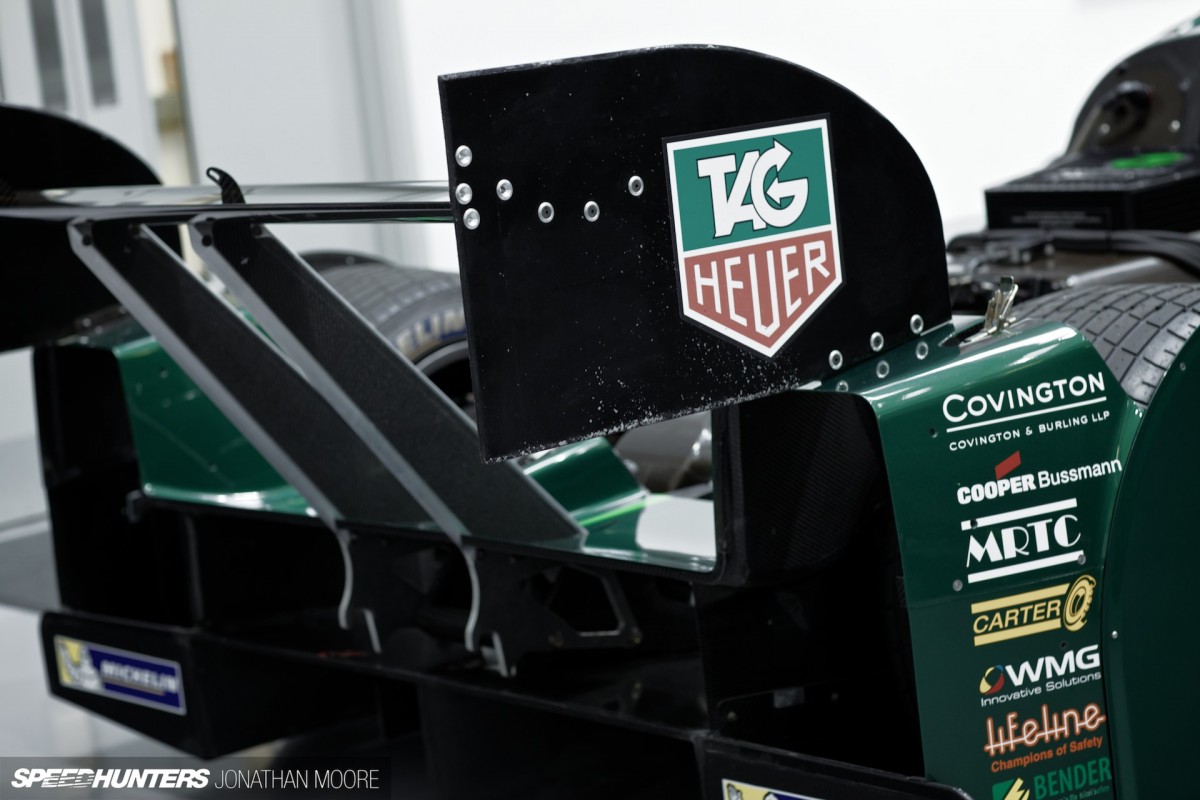 Lord Paul Drayson and the Lola B12/69EV at Drayson Racing Technologies