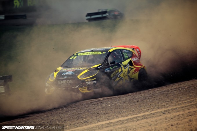 Round 1 of the 2013 RallycrossRX European Rally Championship at Lydden Hill in Kent, United Kingdom