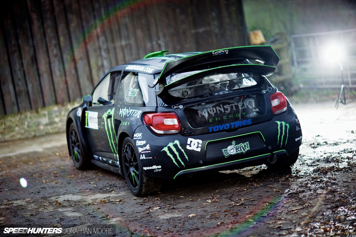 Liam Doran's Citroën DS3 rallycross Supercar shoot Speedhunters