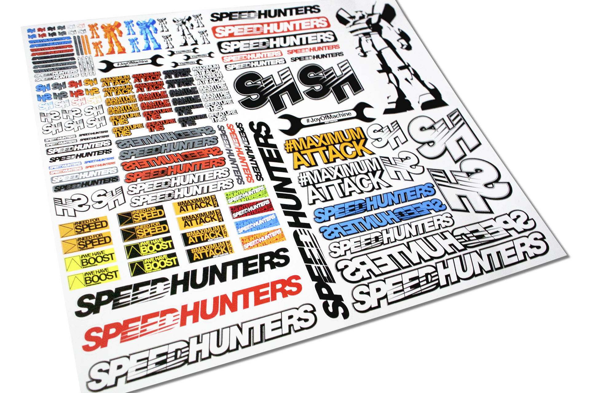 Scale Size, Maximum StyleSpeedhunters RC Car Stickers Speedhunters