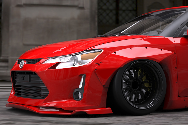 scion tc fender flares