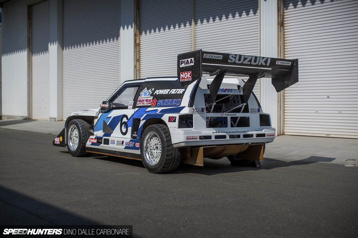 96' Suzuki Escudo version built for the Pikes Peak Hill Climb