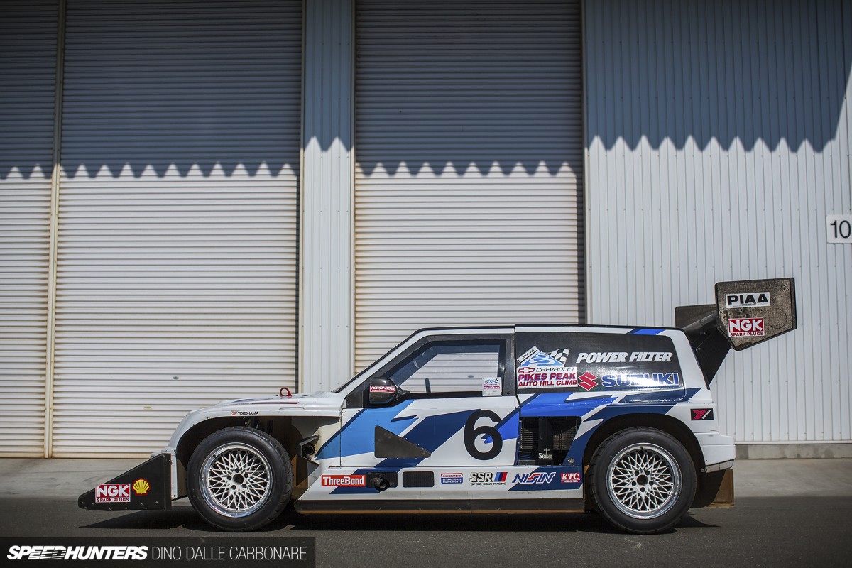 96' Suzuki Escudo version built for the Pikes Peak Hill Climb