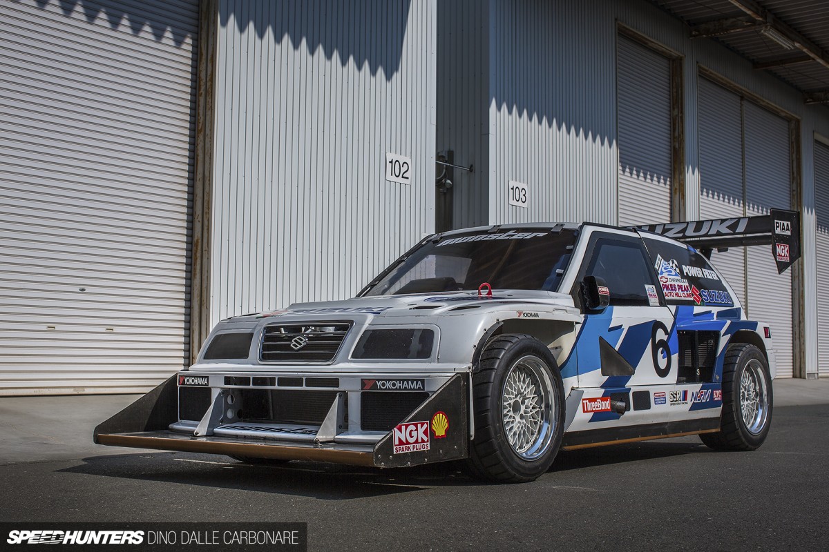 96' Suzuki Escudo version built for the Pikes Peak Hill Climb