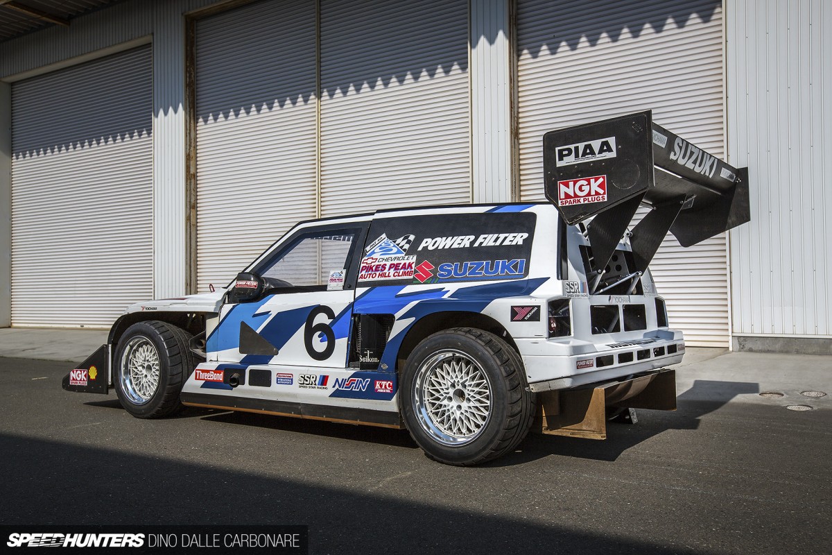 96' Suzuki Escudo version built for the Pikes Peak Hill Climb