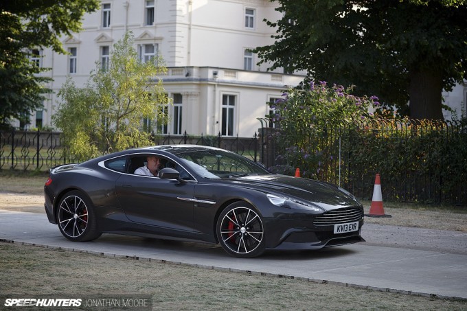 The Centenary Celebration event at Kensington Gardens, London, bringing together the largest collection of Aston Martins n history to celebrate the hundredth anniversary of the company