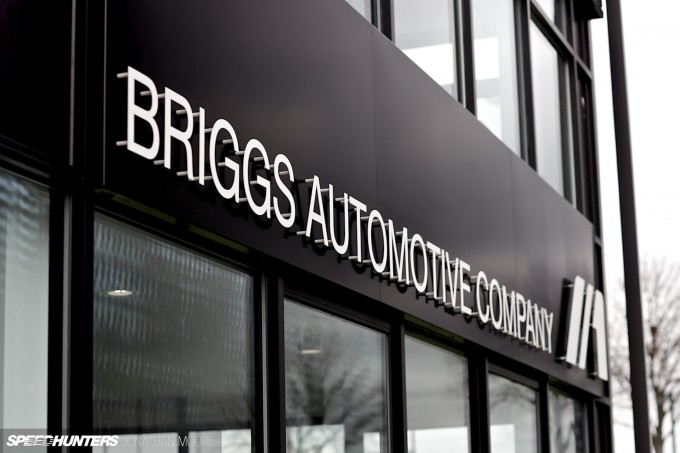 The Briggs Automotive Company HQ in Liverpool the production facility for the MONO