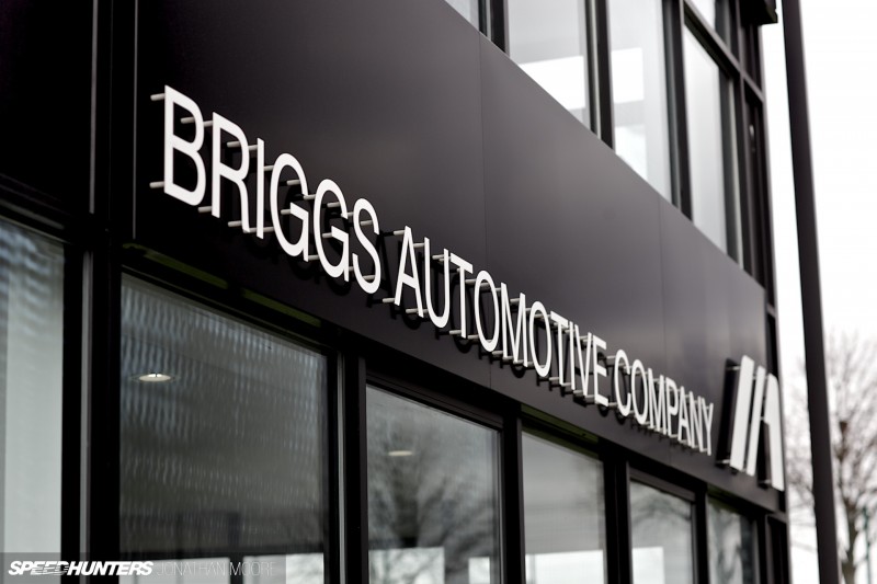 The Briggs Automotive Company HQ in Liverpool the production facility