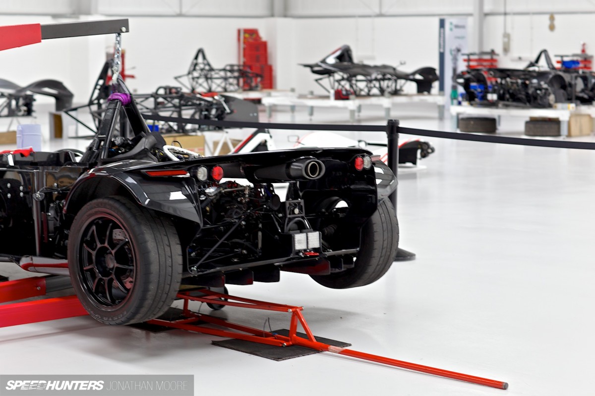 The Briggs Automotive Company HQ in Liverpool the production facility for the MONO