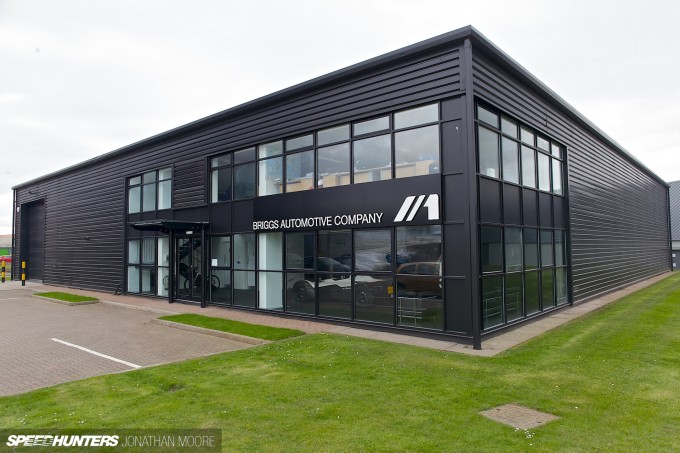 The Briggs Automotive Company HQ in Liverpool the production facility for the MONO