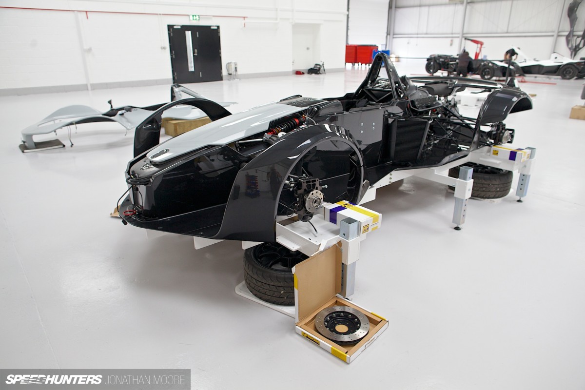 The Briggs Automotive Company HQ in Liverpool the production facility for the MONO