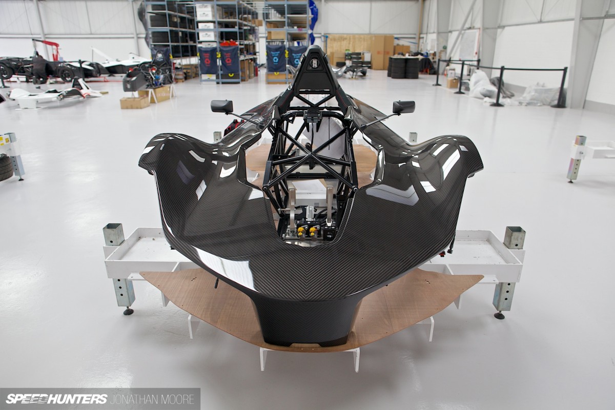 The Briggs Automotive Company HQ in Liverpool the production facility for the MONO