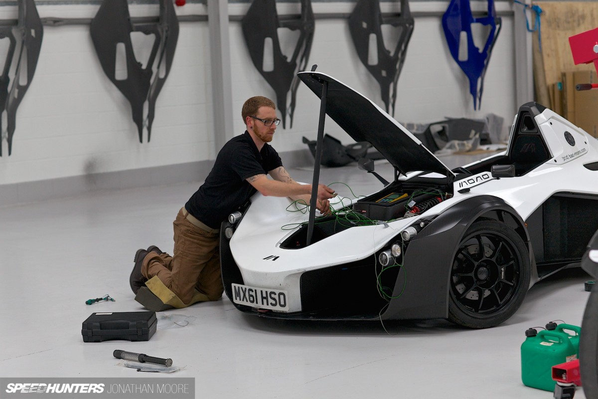 The Briggs Automotive Company HQ in Liverpool the production facility for the MONO