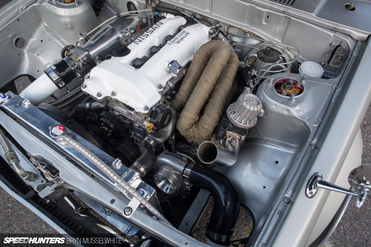 KE70 Corolla SR20 Gatebil -1