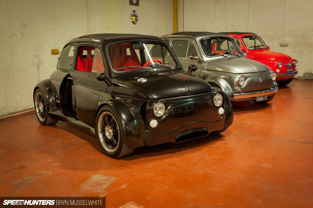 Oemmedi Meccanica Fiat 500 V8 Ferrari 9 Speedhunters