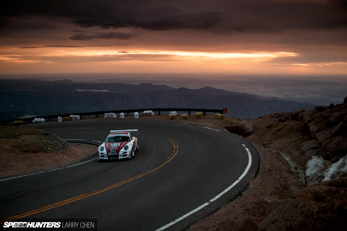 A 700hp Porsche Versus The Peak
