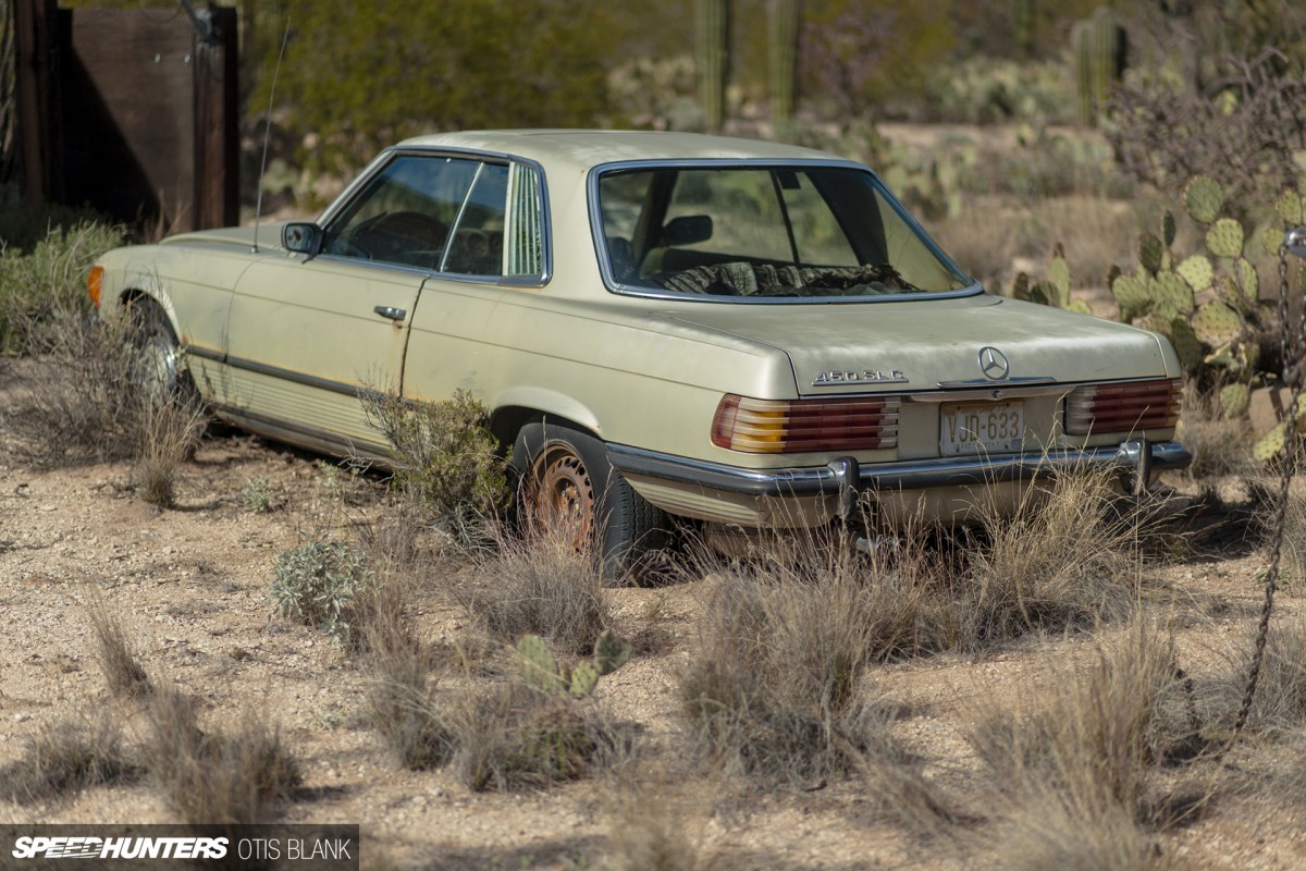Deserted Desert Benzes