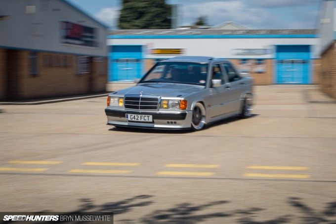 Steve Howson UKmercman 190 Cosworth-53