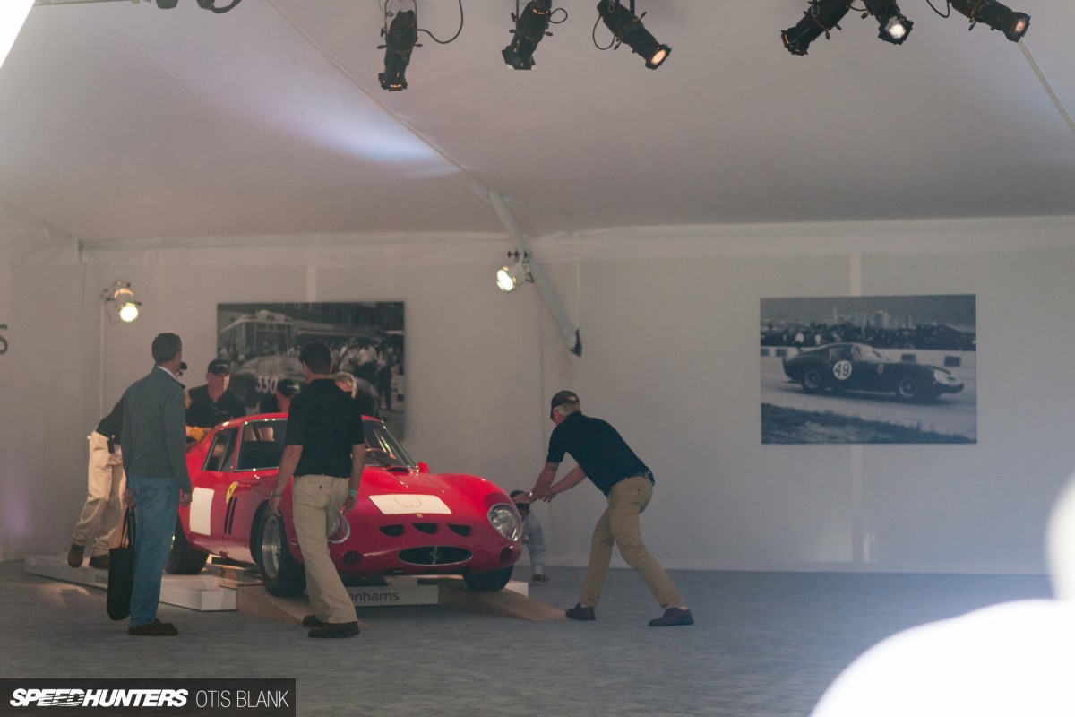 Ferrari 250 GTO Bonham's Monterey 2014 Otis Blank 038