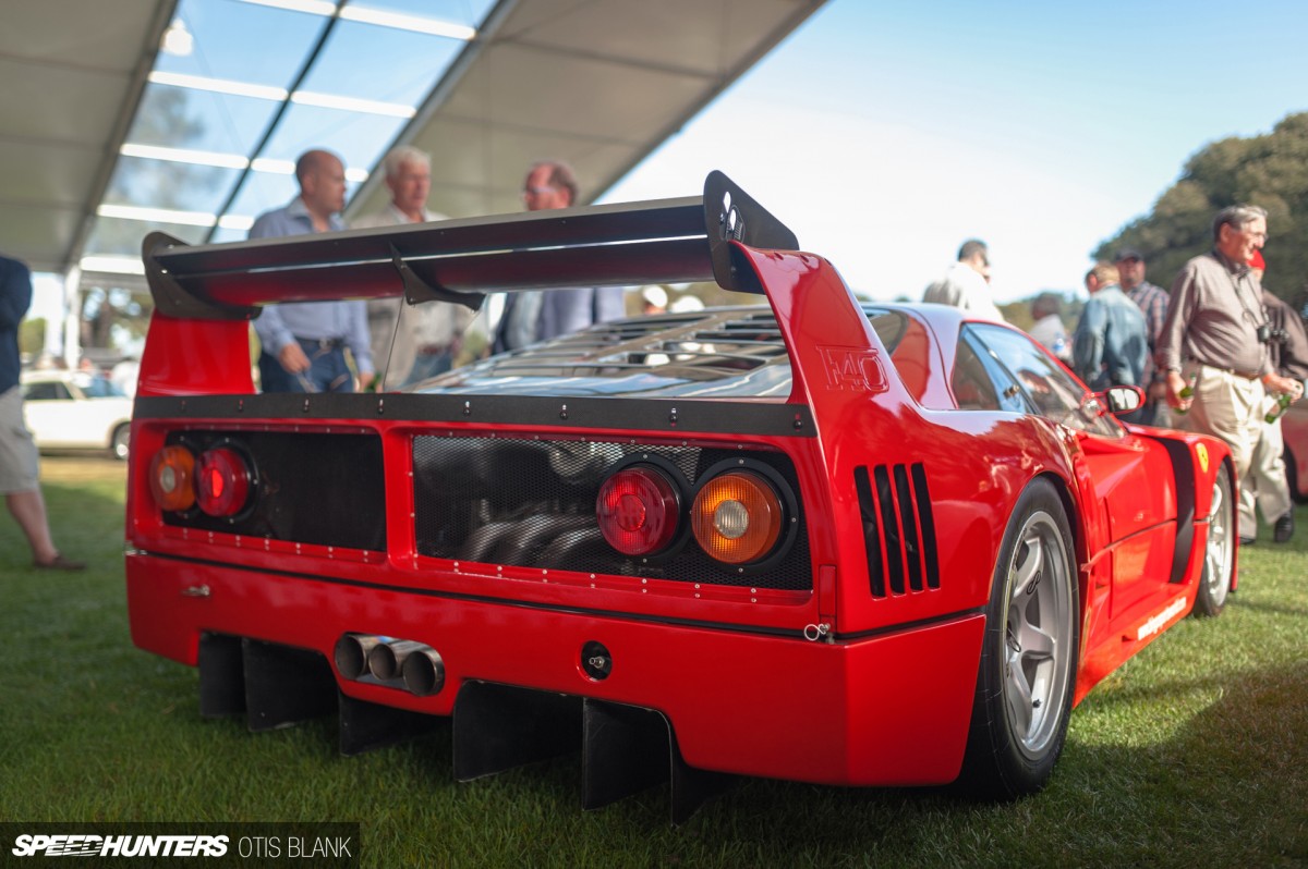 Ferrari F40 LM Bonham's Auction Monterey 2014 Otis Blank 091