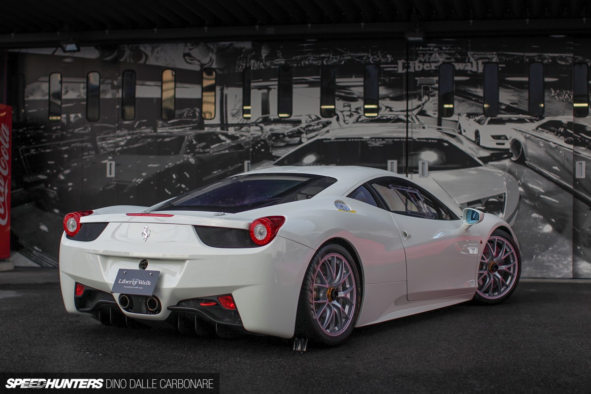 Here's Your Chance To Own Justin Bieber's Custom Ferrari 458 Italia Liberty  Walk