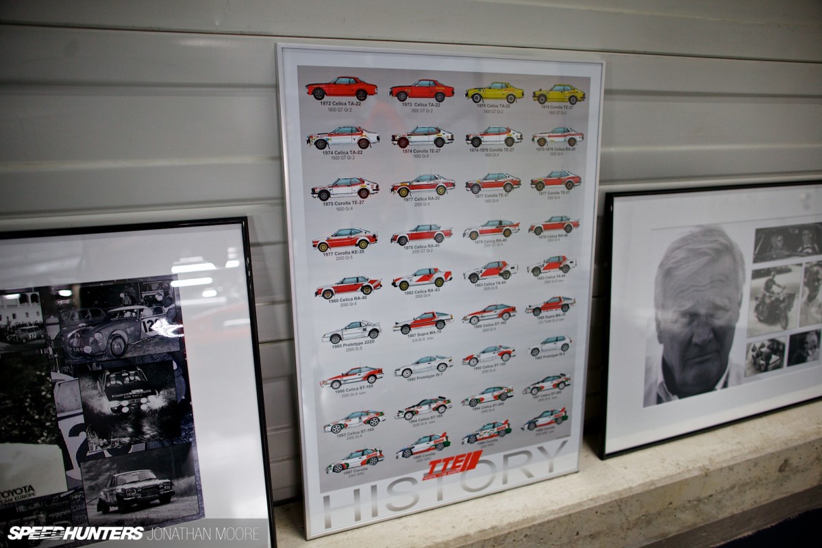 The Toyota Motorsports Group museum at their headquarters in Cologne, located in one of the wind tunnel buildings from their Formula 1 programme