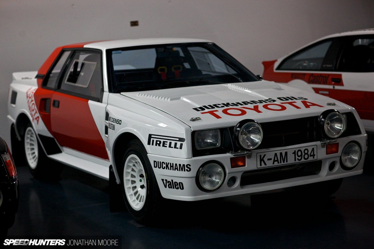 The Toyota Motorsports Group museum at their headquarters in Cologne, located in one of the wind tunnel buildings from their Formula 1 programme