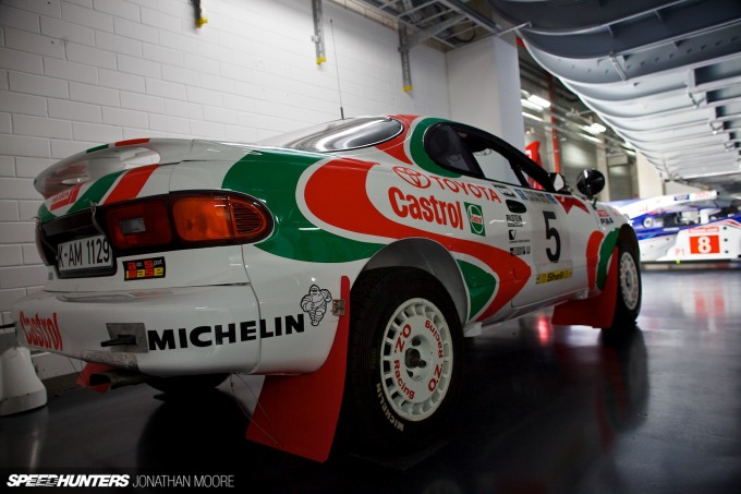The Toyota Motorsports Group museum at their headquarters in Cologne, located in one of the wind tunnel buildings from their Formula 1 programme