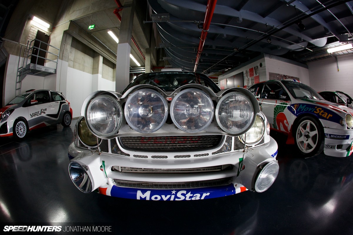 The Toyota Motorsports Group museum at their headquarters in Cologne, located in one of the wind tunnel buildings from their Formula 1 programme