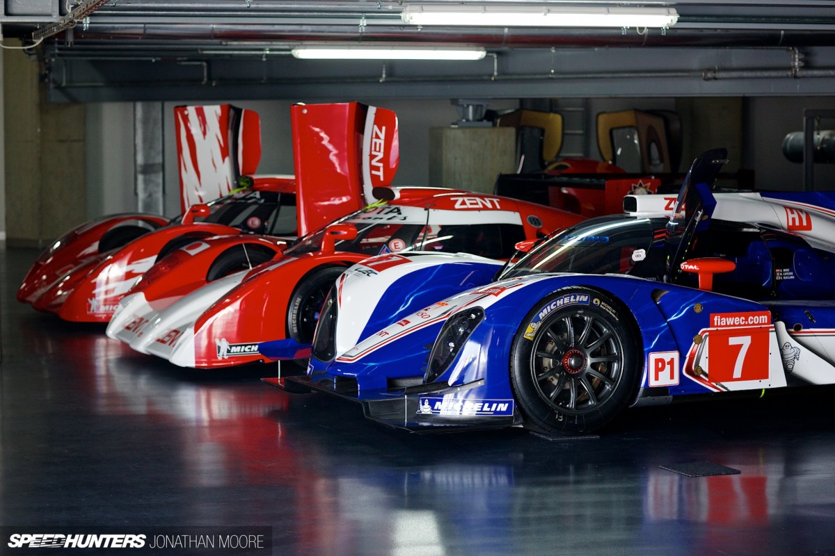 The Toyota Motorsports Group museum at their headquarters in Cologne, located in one of the wind tunnel buildings from their Formula 1 programme