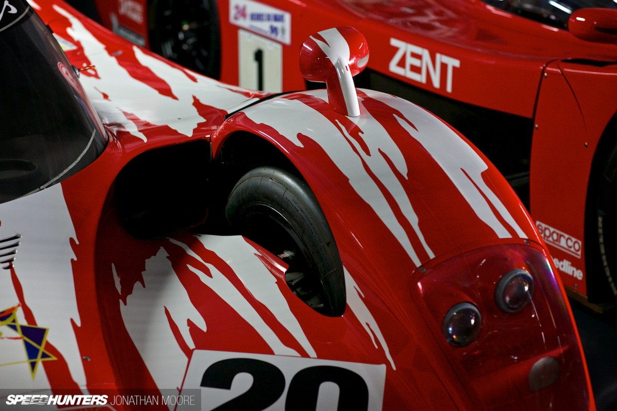 The Toyota Motorsports Group museum at their headquarters in Cologne, located in one of the wind tunnel buildings from their Formula 1 programme