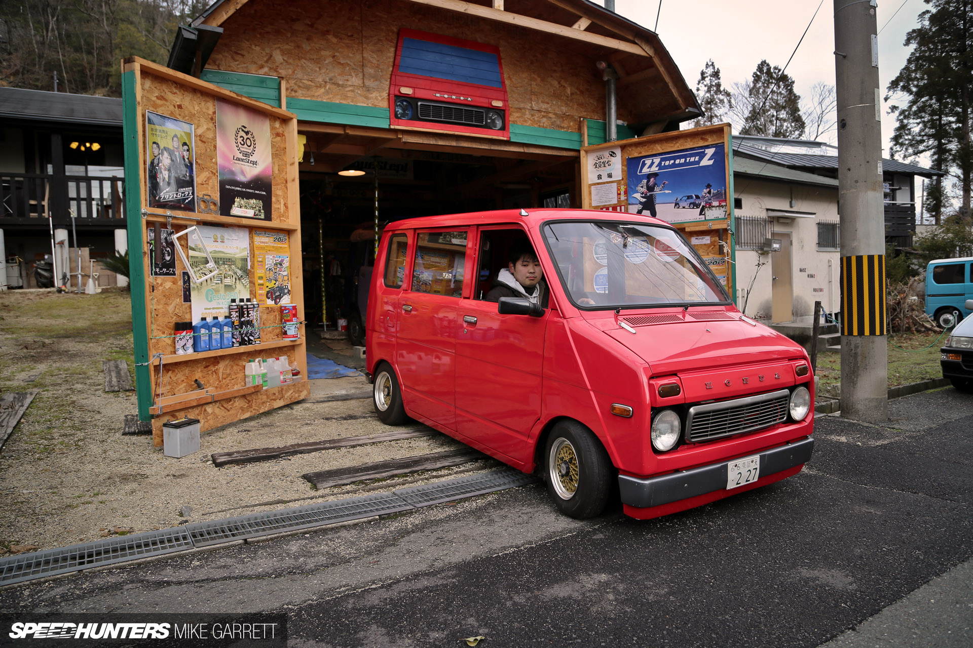 old honda van
