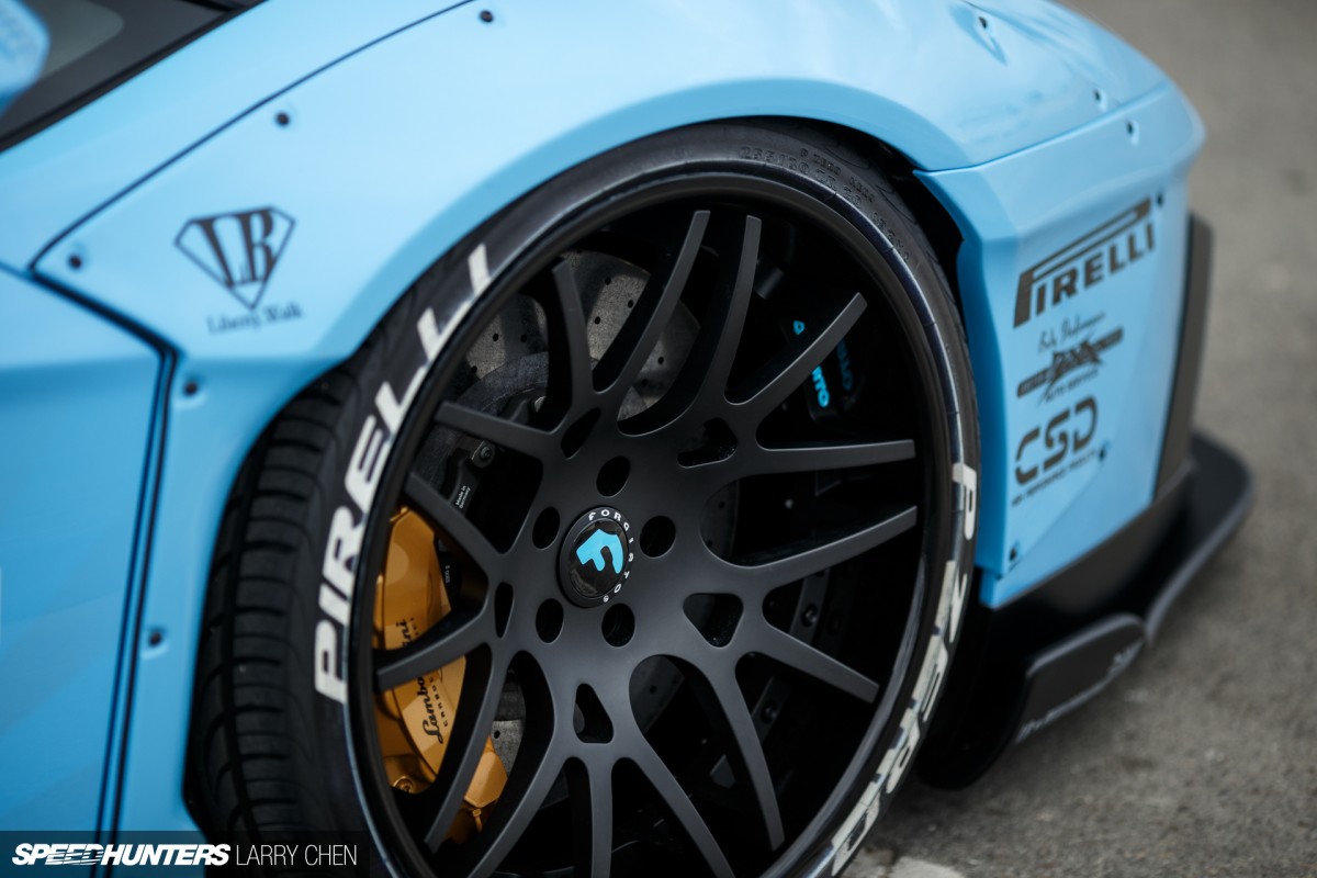 Blue Shark Attack LB Works Aventador Speedhunters