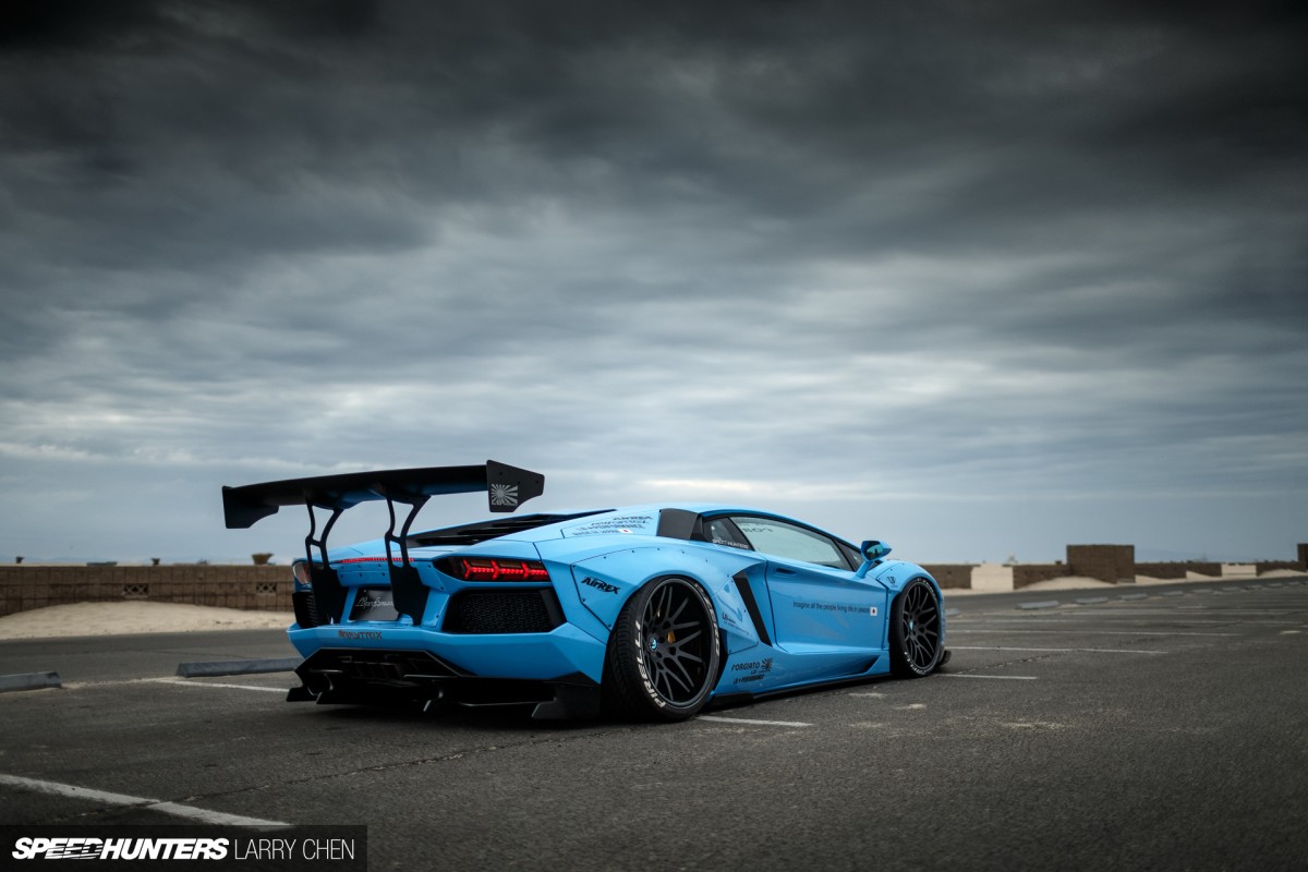 Blue Shark Attack LB Works Aventador Speedhunters