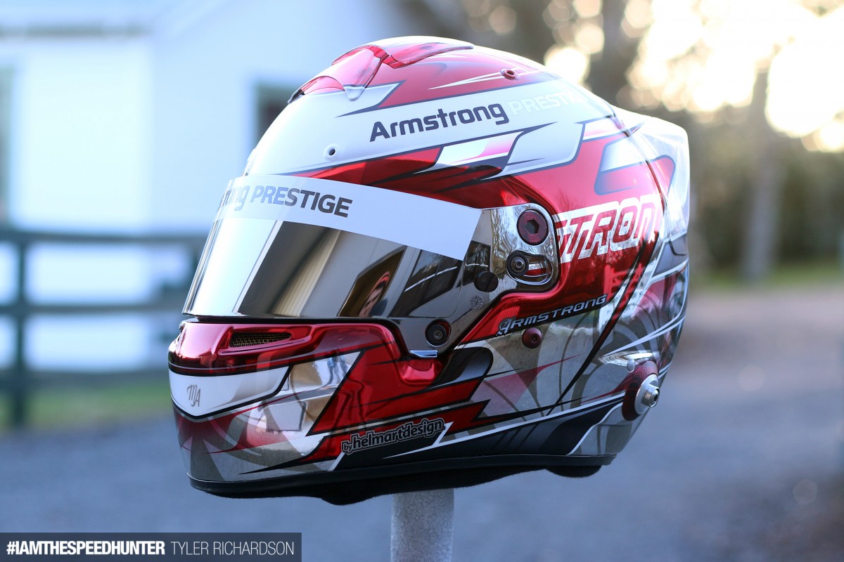 Custom best sale karting helmets