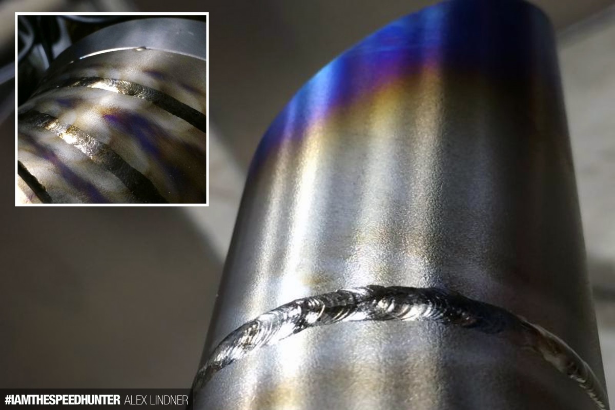 Titanium Weld Detail Speedhunters