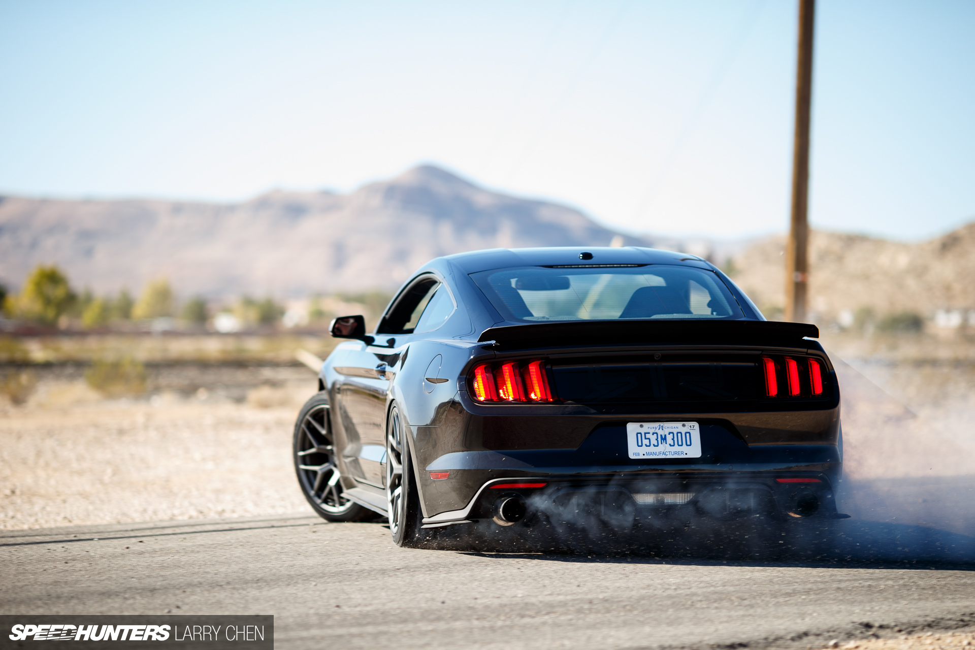 mustang with big tires