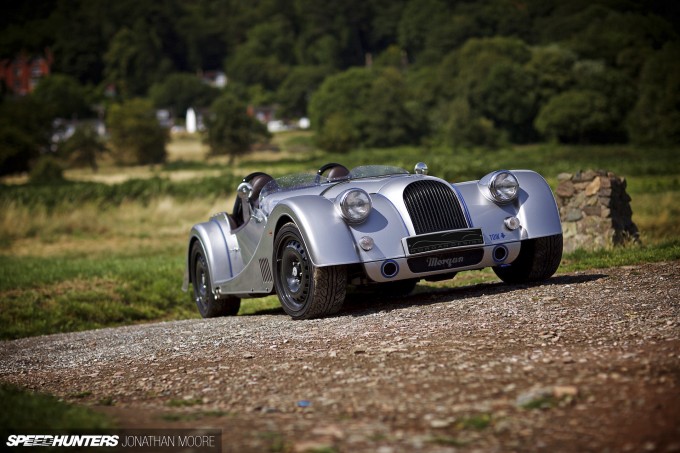 Photo shoot of the 2014 Morgan Plus 8 Centenary Speedster in and around the Malvern Hills