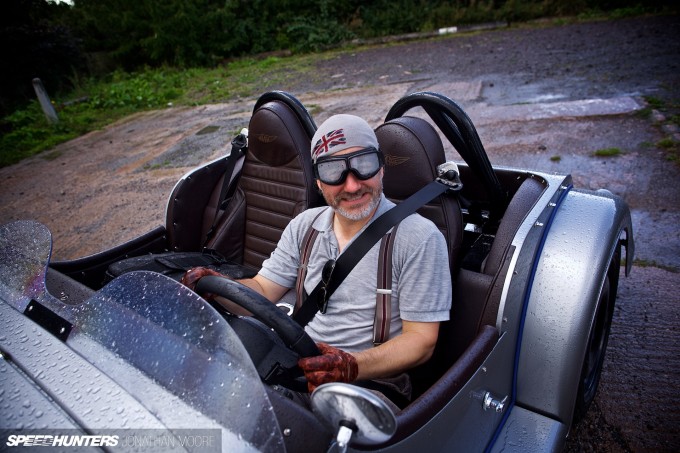 Photo shoot of the 2014 Morgan Plus 8 Centenary Speedster in and around the Malvern Hills