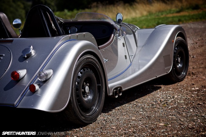 Photo shoot of the 2014 Morgan Plus 8 Centenary Speedster in and around the Malvern Hills