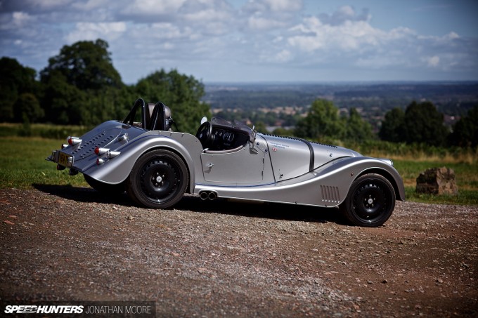 Photo shoot of the 2014 Morgan Plus 8 Centenary Speedster in and around the Malvern Hills