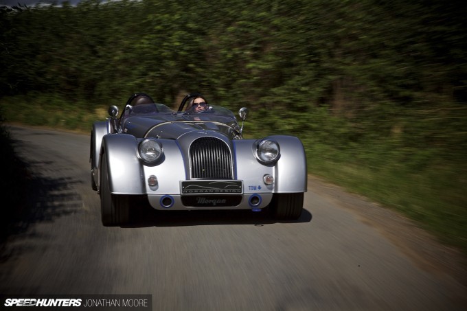 Photo shoot of the 2014 Morgan Plus 8 Centenary Speedster in and around the Malvern Hills